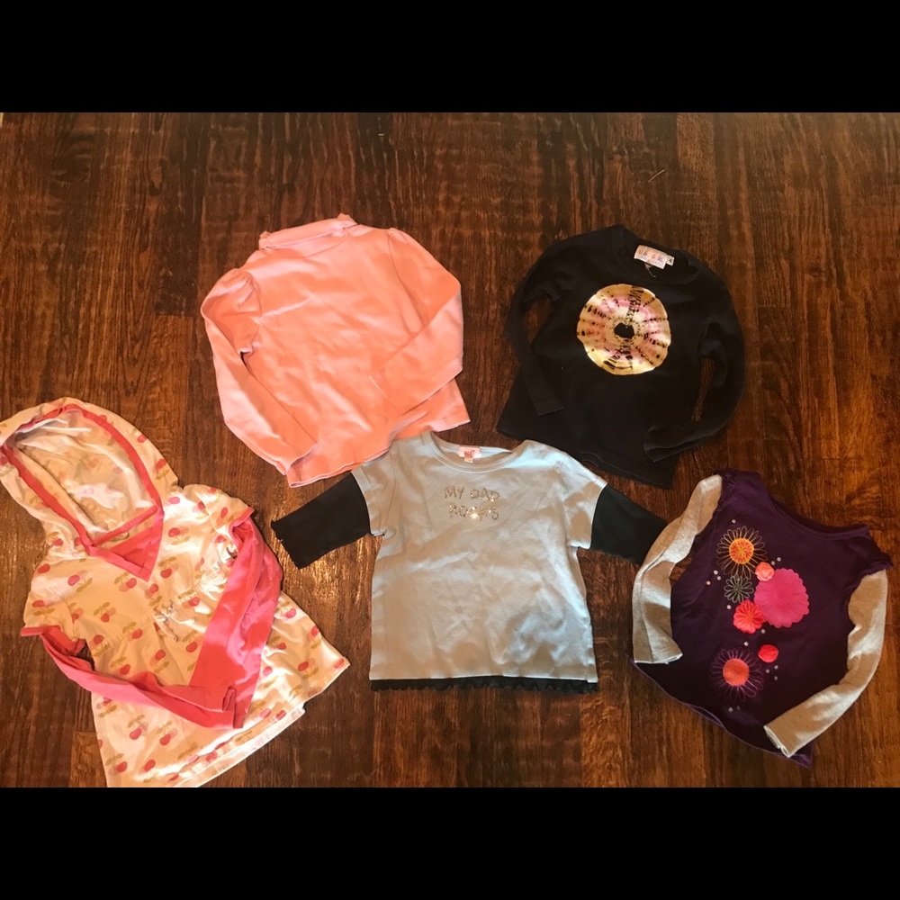 Beautiful girls long sleeve shirts